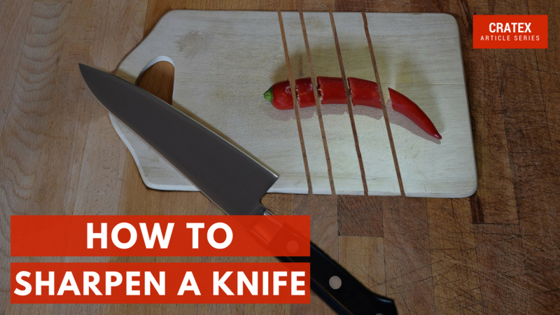 Chapter 3 - How to Sharpen a Knife - CRATEX Abrasives