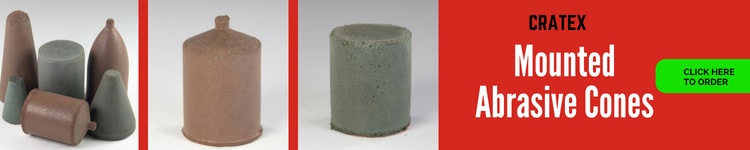 CRATEX Abrasive Cones - Banner