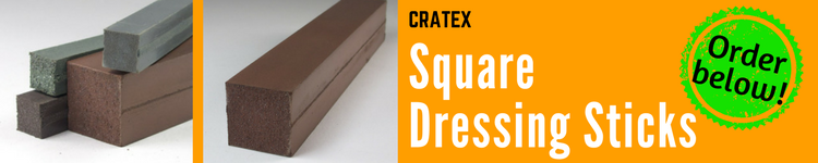 Cratex Square Polishing Sticks