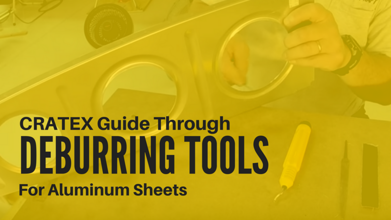 Deburring Tools for Aluminum Sheet