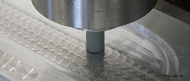 Engine turning abrasives