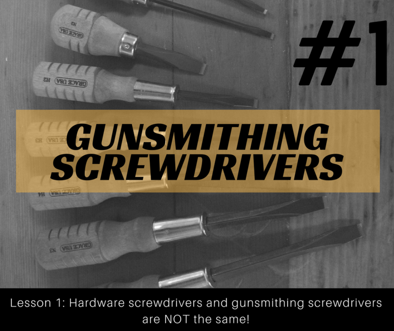 Gunsmith Screwdrivers