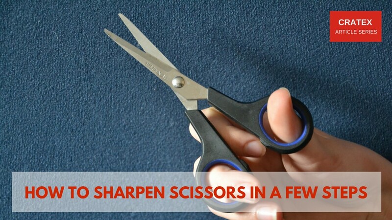 How to Sharpen a Pair of Scissors 
