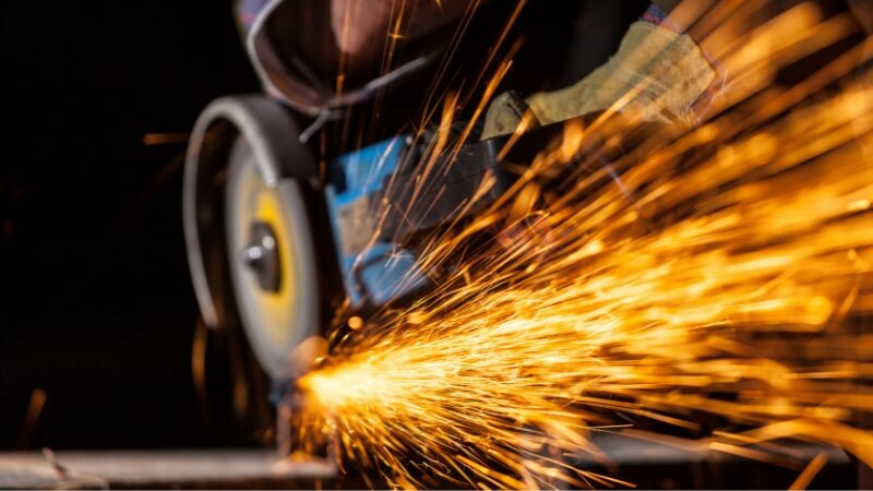 Make it spark! Cutting Metal CRATEX Abrasive.jpg