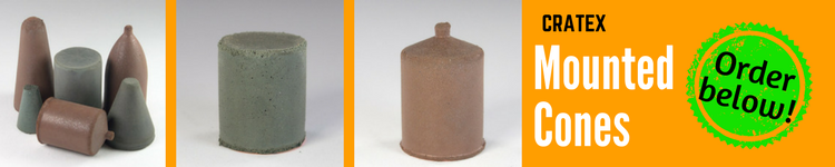 Rubberized Abrasive Cones