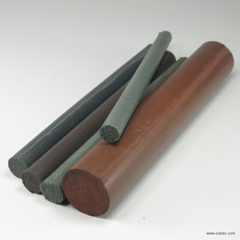 Rubber Round Polishing Sticks CRATEX Abrasives