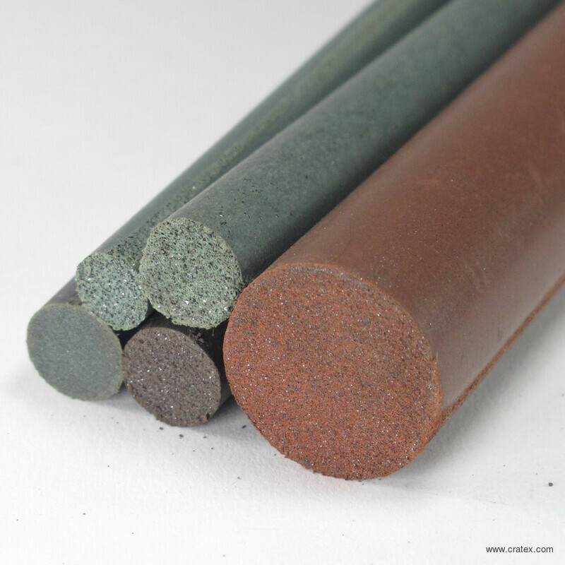 Rubber Round Polishing Sticks CRATEX Abrasives