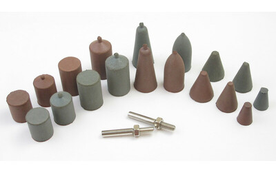 Cratex Rubberized Abrasive Cone Test Kit No. 227