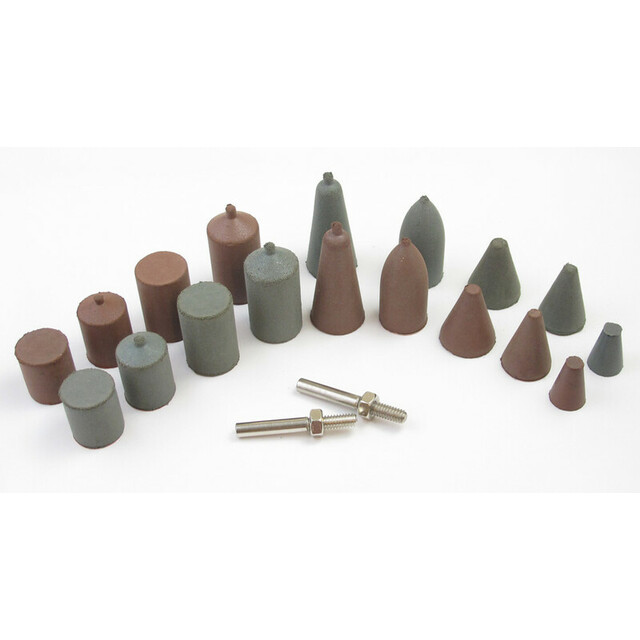 Cratex Rubberized Abrasive Cone Test Kit No. 227