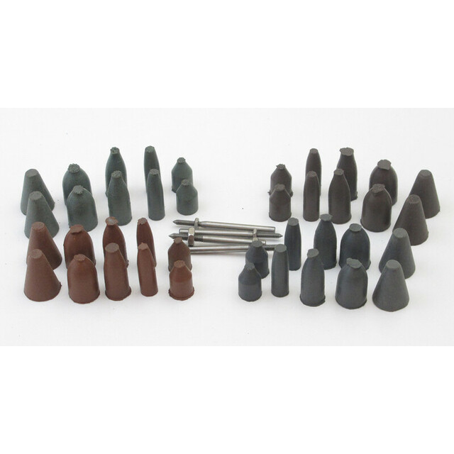 Cratex Rubberized Abrasive Point and Mandrel Kit No. 767