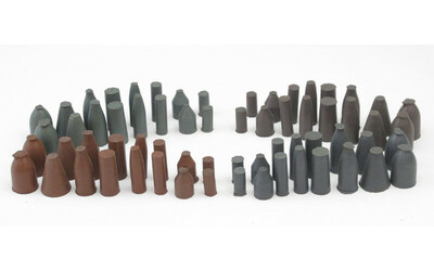 Cratex Rubberized Abrasive Point Test Kit No. 778 (64 points & 4 mandrels)